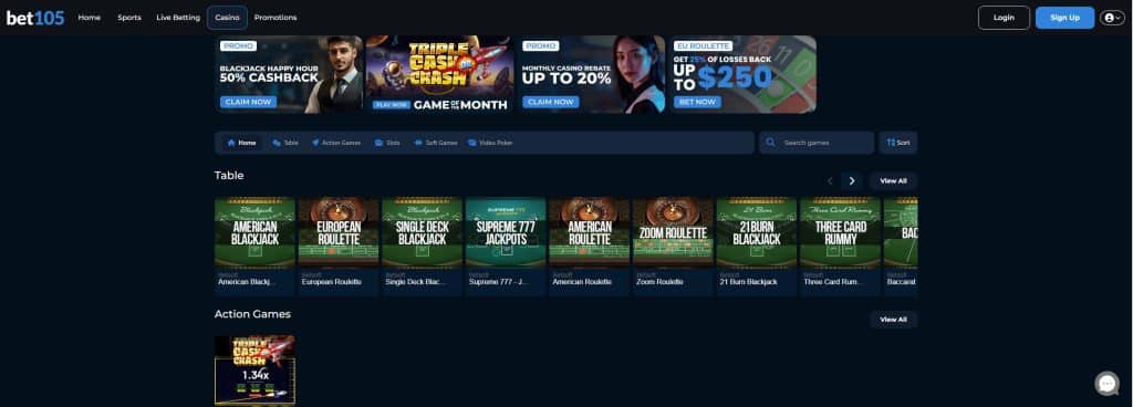 Bet105 offshore sportsbook 2025