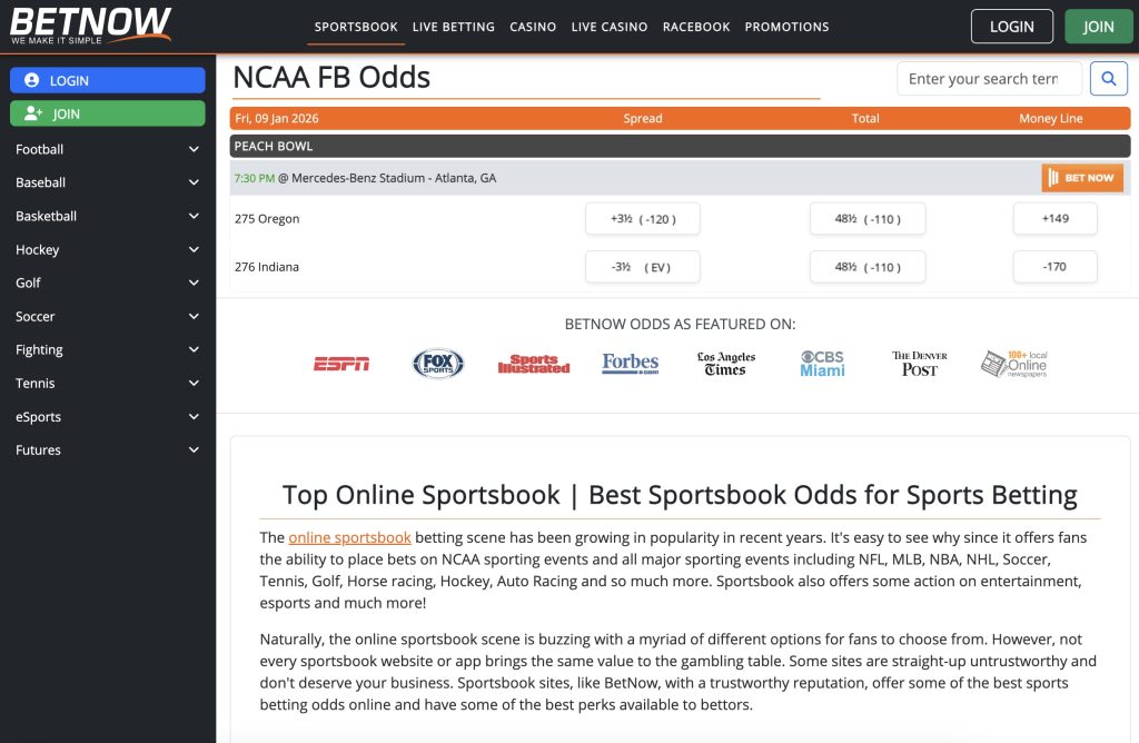 BetNow Offshore Sportsbook